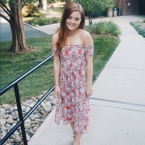 LULUS SOLD OUT VIEW FROM THE MEADOW DRESS XS